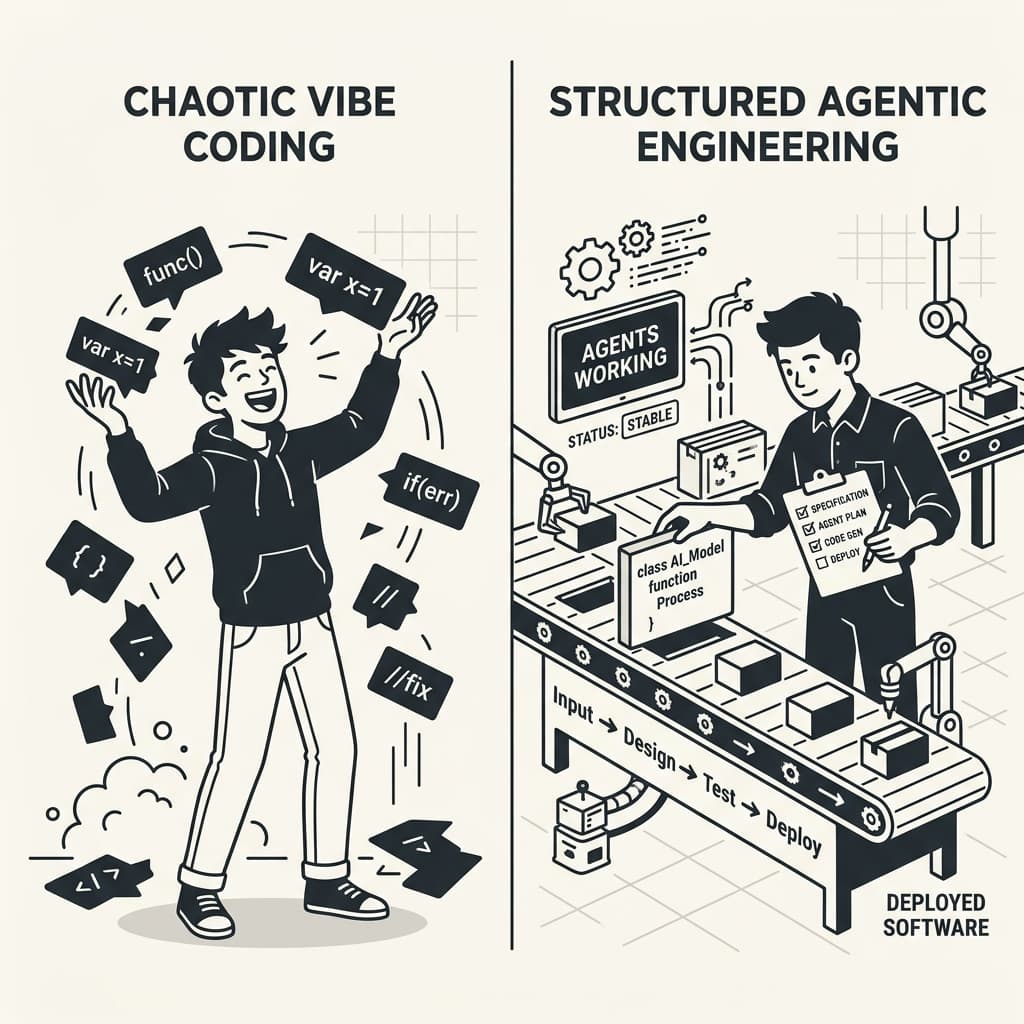 Từ Vibe Coding đến Agentic và mô hình SDLC Mới
